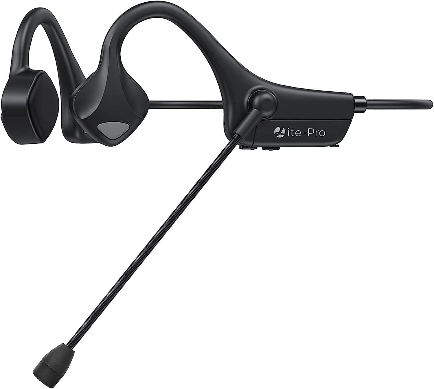 Wireless Bone Conduction Headphones with Noise-Canceling Mic - Bluetooth 5.0 Open-Ear Headset for Work, Running, Driving & Online Meetings - Comfortable & Secure Fit for All-Day Use
