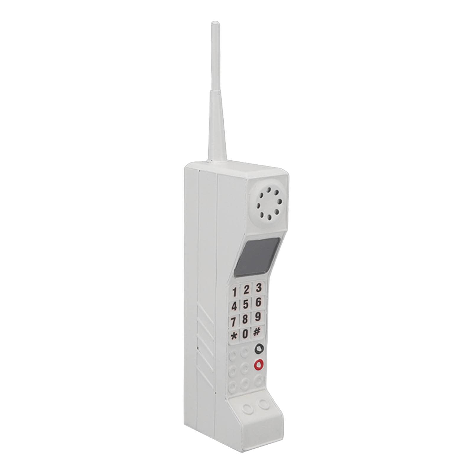 Vintage Retro Brick Cell Phone Model - Old Fashioned Simulation Mobile Phone for Home Decor, Photography Props & Gifts (12.6x1.6x2.8in) - Perfect for Themed Parties, Vintage Collections & Instagram Photos