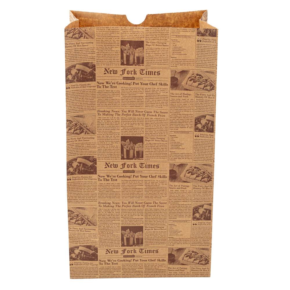 Eco-Friendly Kraft Paper Bags 12 lb, 7 x 4.25 x 12.5 Inches - 100 Count Box - Perfect for Grocery, Retail & Gift Packaging