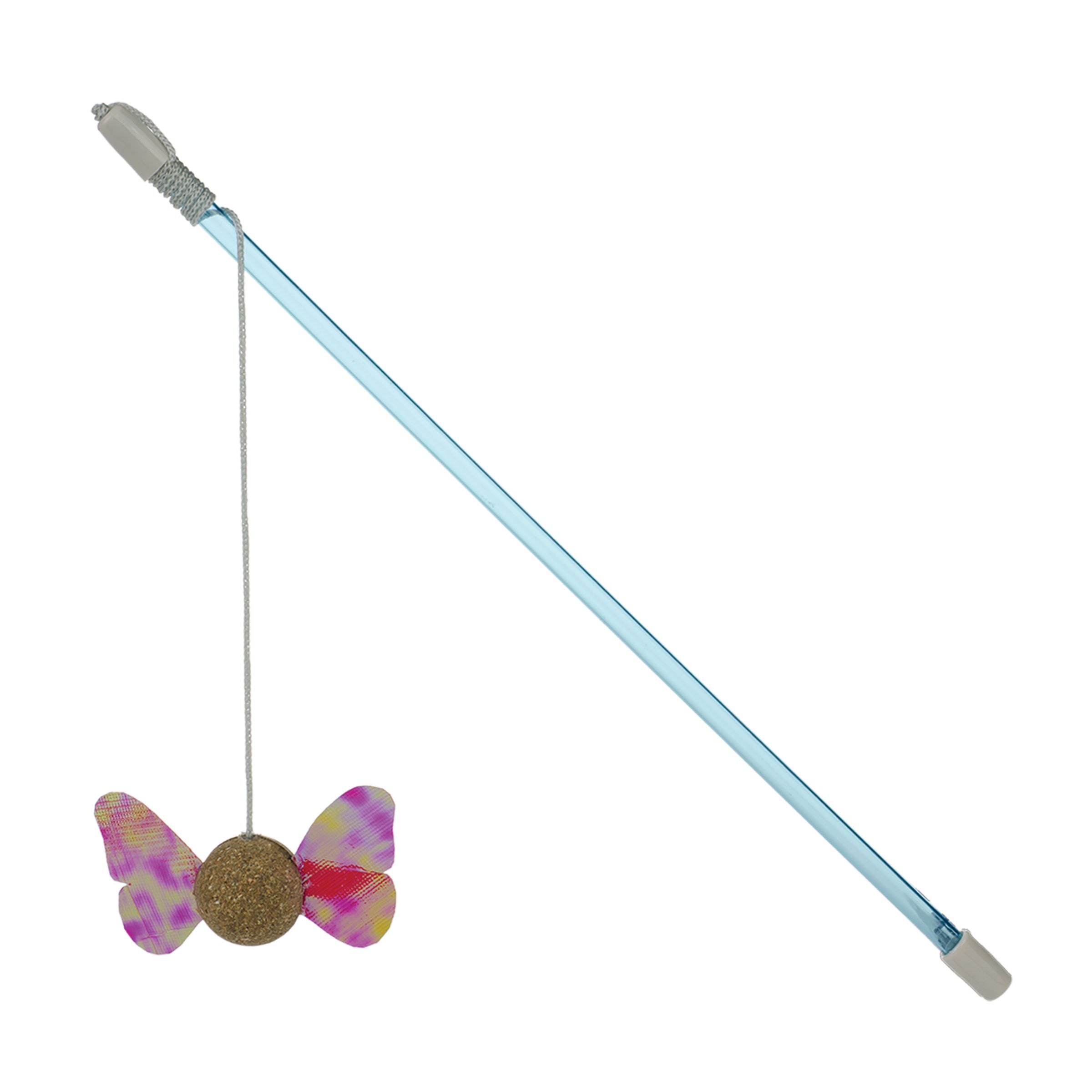 OurPets Corknip All-Natural Compressed Catnip - Winged Cat Toy Wand for Interactive Play, Training & Exercise - Perfect for Kittens & Adult Cats