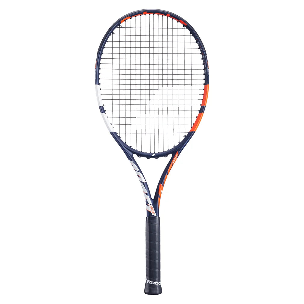 Boost Drive Prestrung Tennis Racquet - Blue & Orange | Lightweight Performance Racquet for Beginners & Intermediate Players | Perfect for Training, Matches & Recreational Play