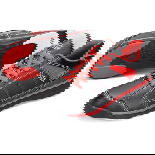 Dexter Men's Ricky IV Black/Red Bowling Shoes - Professional Comfort for League & Tournament Play