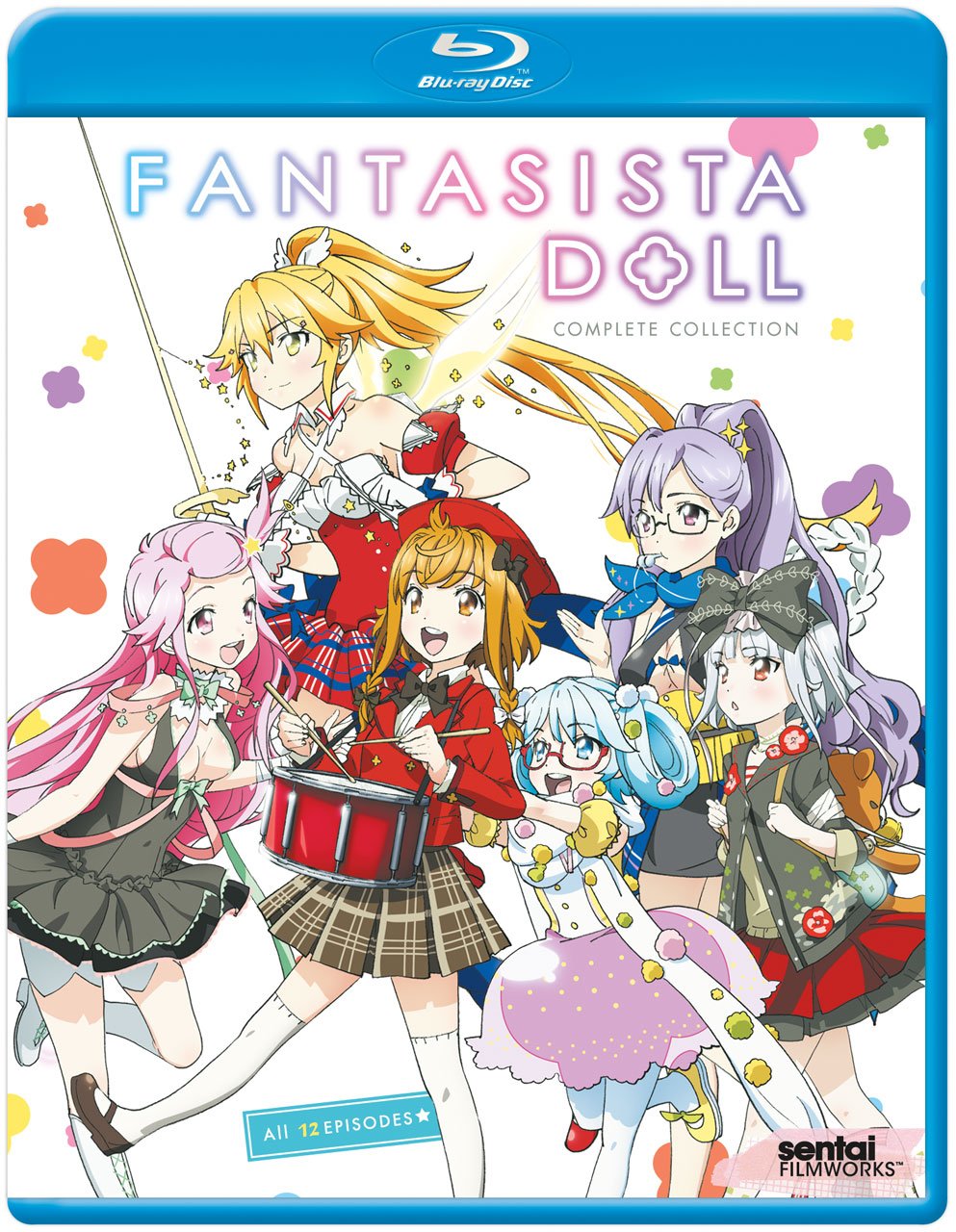 Fantasista Doll: Complete Collection Blu-ray Set | Anime Series | Perfect for Collectors & Anime Fans | Watch at Home or Gift to Friends