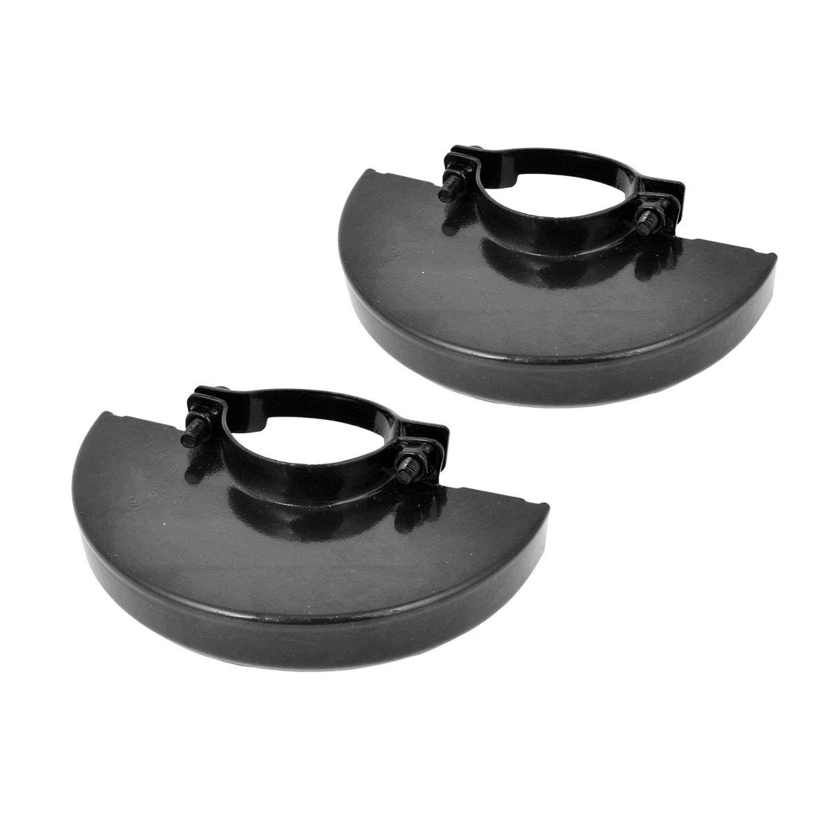 2Pcs 4.5-Inch Black Angle Grinder Safety Guard - Metal Wheel Cover Protector for Electric Grinders - Perfect for Metal Cutting, Grinding & DIY Projects