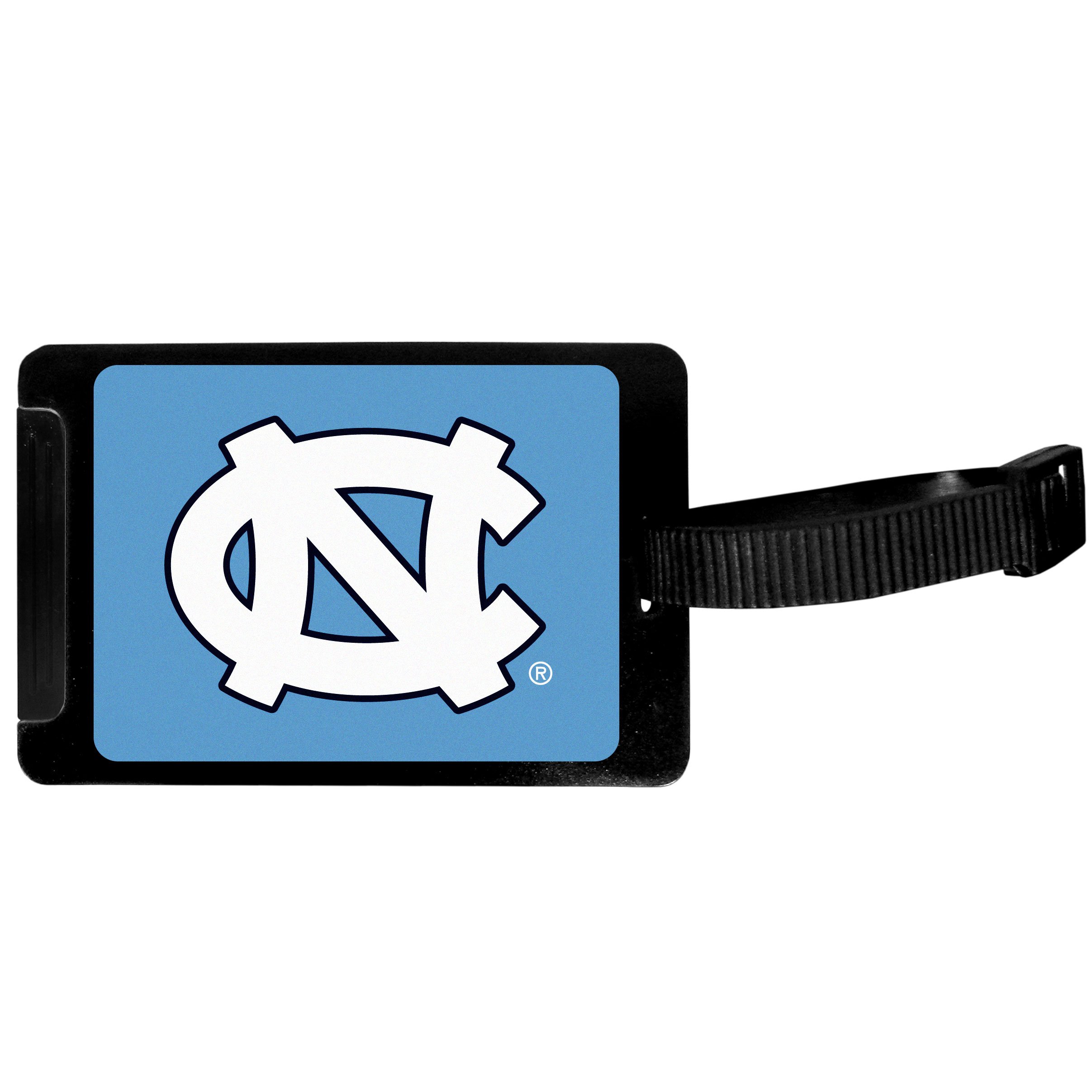Siskiyou Sports Unisex NCAA North Carolina Tar Heels Black Luggage Tag - 3.25