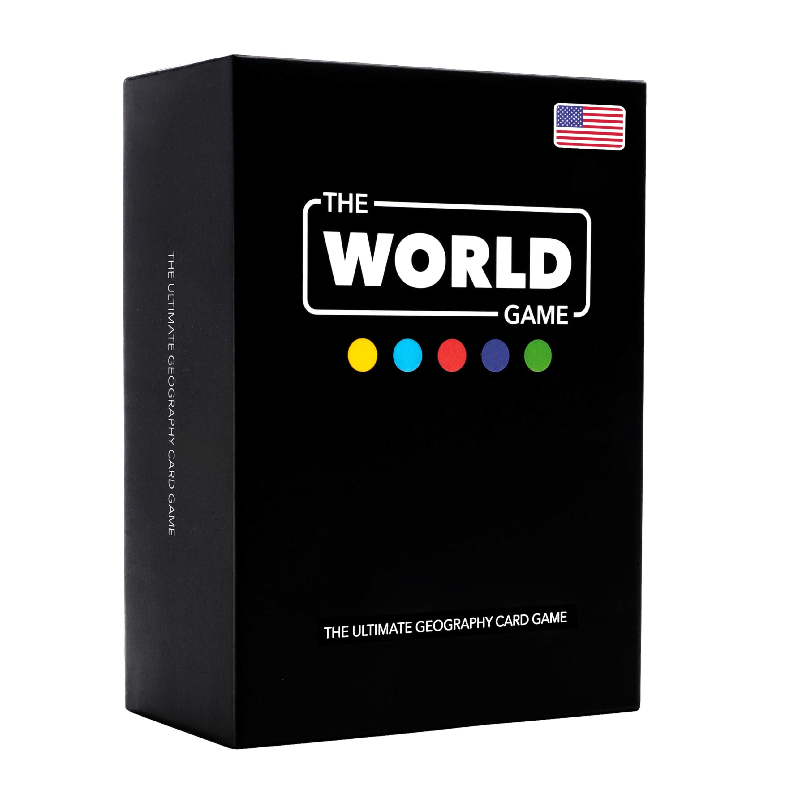 The World Game - Fun Geography Card Game for Kids, Family & Adults | Educational Board Game with World Map | Perfect Learning Gift for Boys & Girls Ages 8-12 | Great for Classroom, Travel & Family Game Night