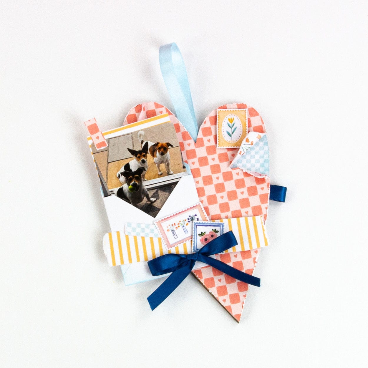 My Memory Book Scrapbook - Hanging Postal Pockets Organizer for Photos, Cards & Keepsakes | Perfect for Memory Keeping, Wall Decor & Gift Giving
