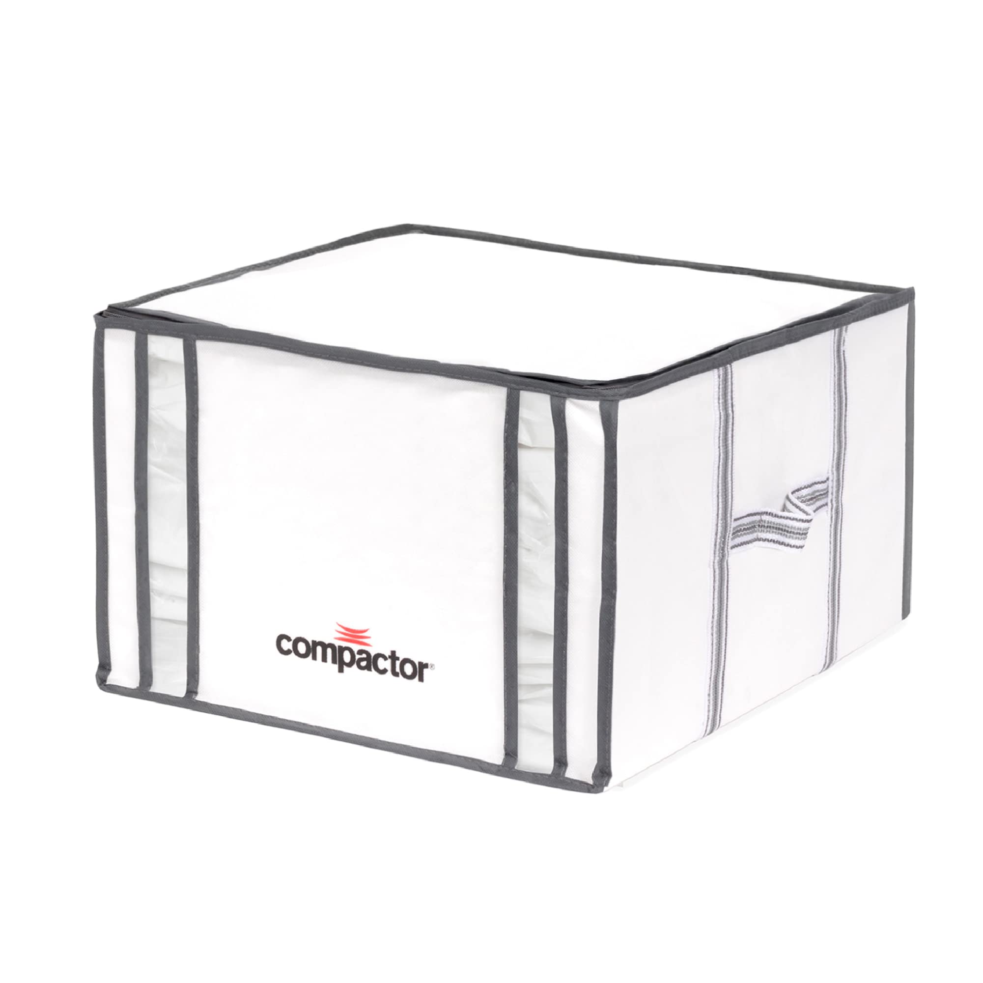 Space Saving Vacuum Storage Bags with Semi-Rigid Box - 125L Medium Vacuum Seal Bags for Clothes, Christmas Decorations & Seasonal Storage - Compact Vacuum Bags for Travel, Moving & Home Organization