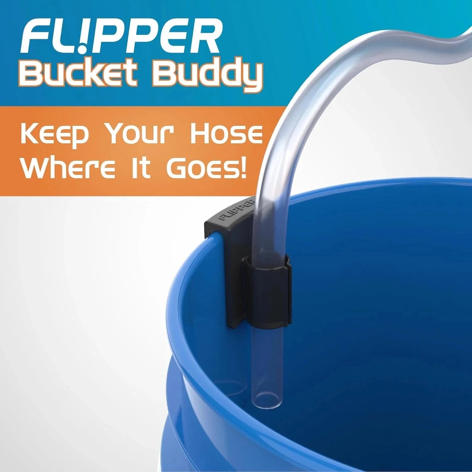 Flipper Bucket Buddy - Durable Multi-Purpose Tool for Cleaning, Gardening & Outdoor Activities - Perfect for Home, Yard & Camping Use