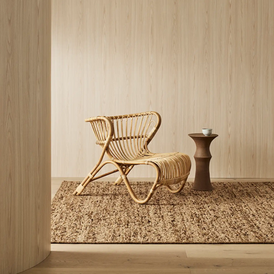 Premium NZ Wool Henley Floor Rug - Natural Color 200cm x 300cm (6.6ft x 9.8ft) - Soft & Durable Handmade Wool Rug for Living Room, Bedroom, or Office Decor