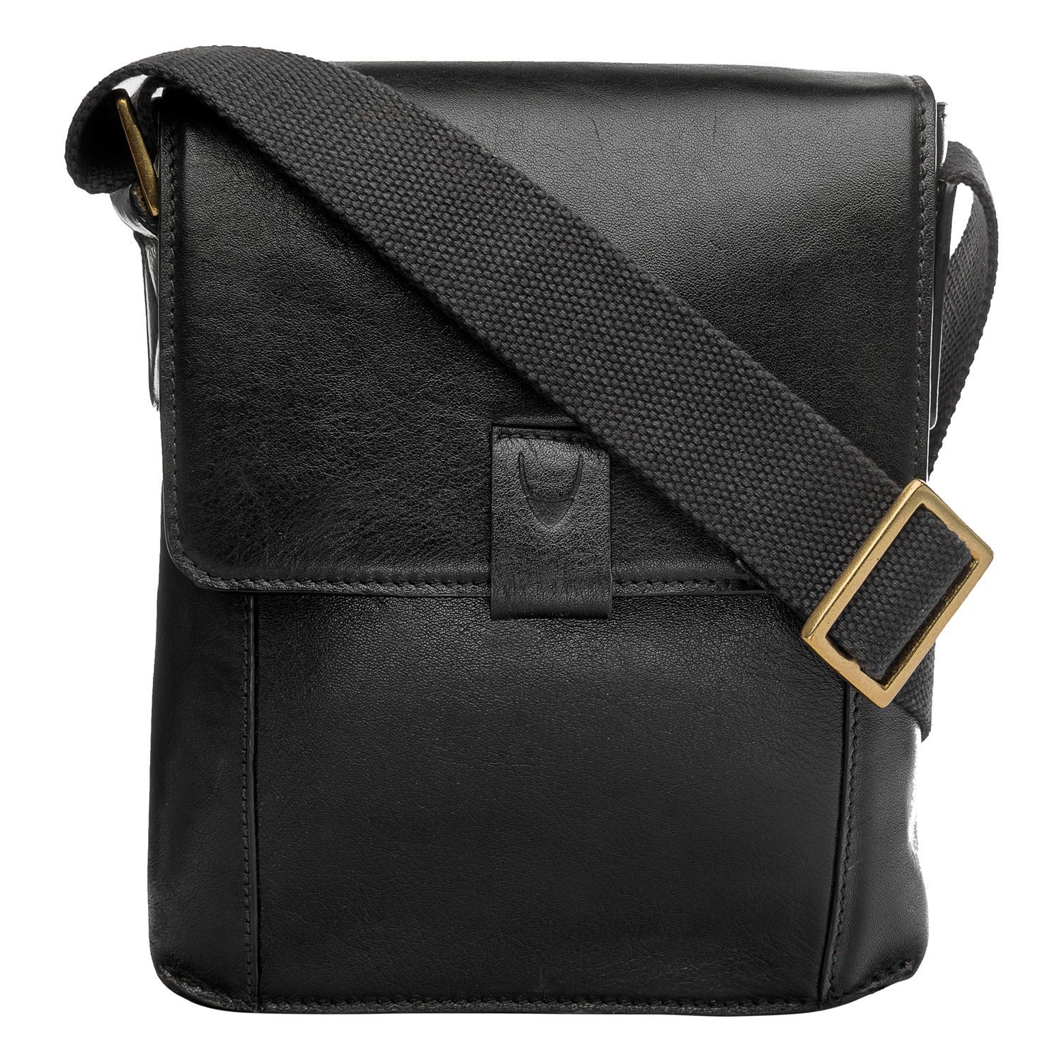 **Hidesign Aiden Genuine Leather Mini Crossbody Bag for Men & Women – Stylish Messenger & Travel Bag – Fits 10.5