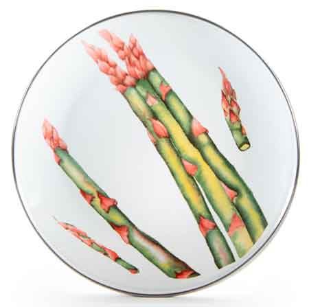 4-Piece Enamelware Plate Set for Sandwiches & Salads | Durable & Stylish Dinnerware for Picnics, Camping & Outdoor Dining