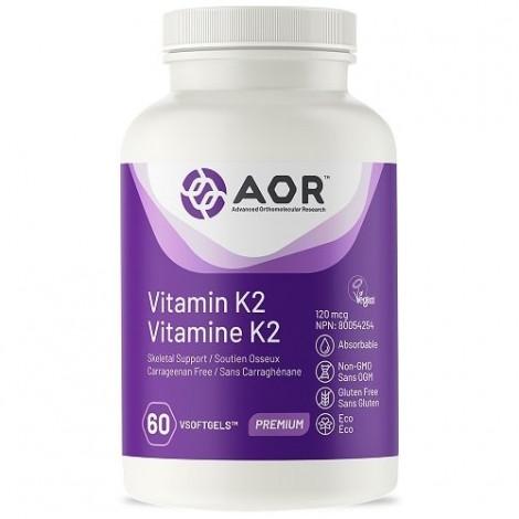 Premium Vitamin K2 Supplement - 60 VCaps for Bone & Heart Health | Supports Calcium Absorption & Cardiovascular Wellness | Ideal for Adults & Seniors