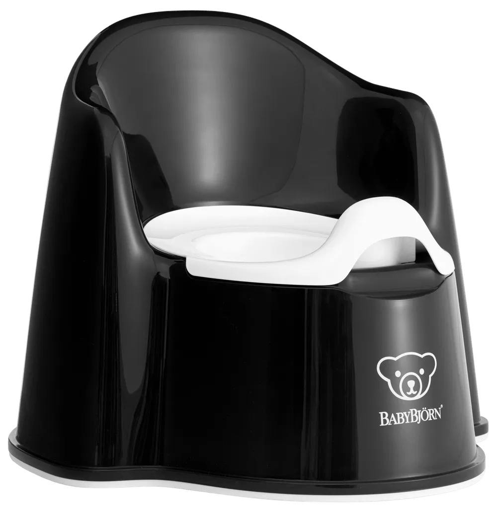 BabyBjorn Potty Chair - Toddler Training Toilet Seat for Boys & Girls | Easy to Clean & Portable | Perfect for Home, Travel & Daycare Use