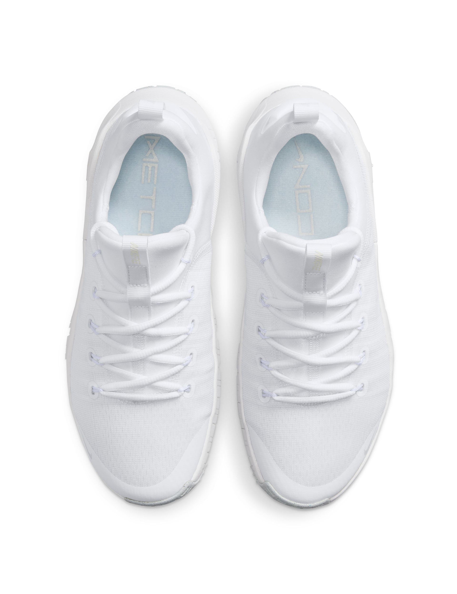 Nike Free Metcon 6 Training Shoes - White/Platinum Tint | CrossFit, Gym & Weightlifting Workouts | Perfect for HIIT, Strength Training & Functional Fitness