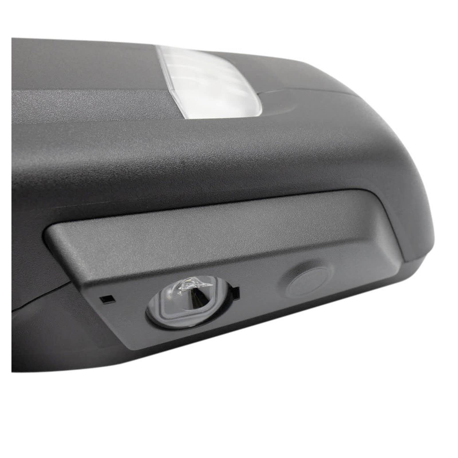 Power Folding Left Side Mirror with Spotter Mirror - Compatible with 2019-2020 GMC Sierra 1500 - Easy Installation & Enhanced Visibility for Safe Driving