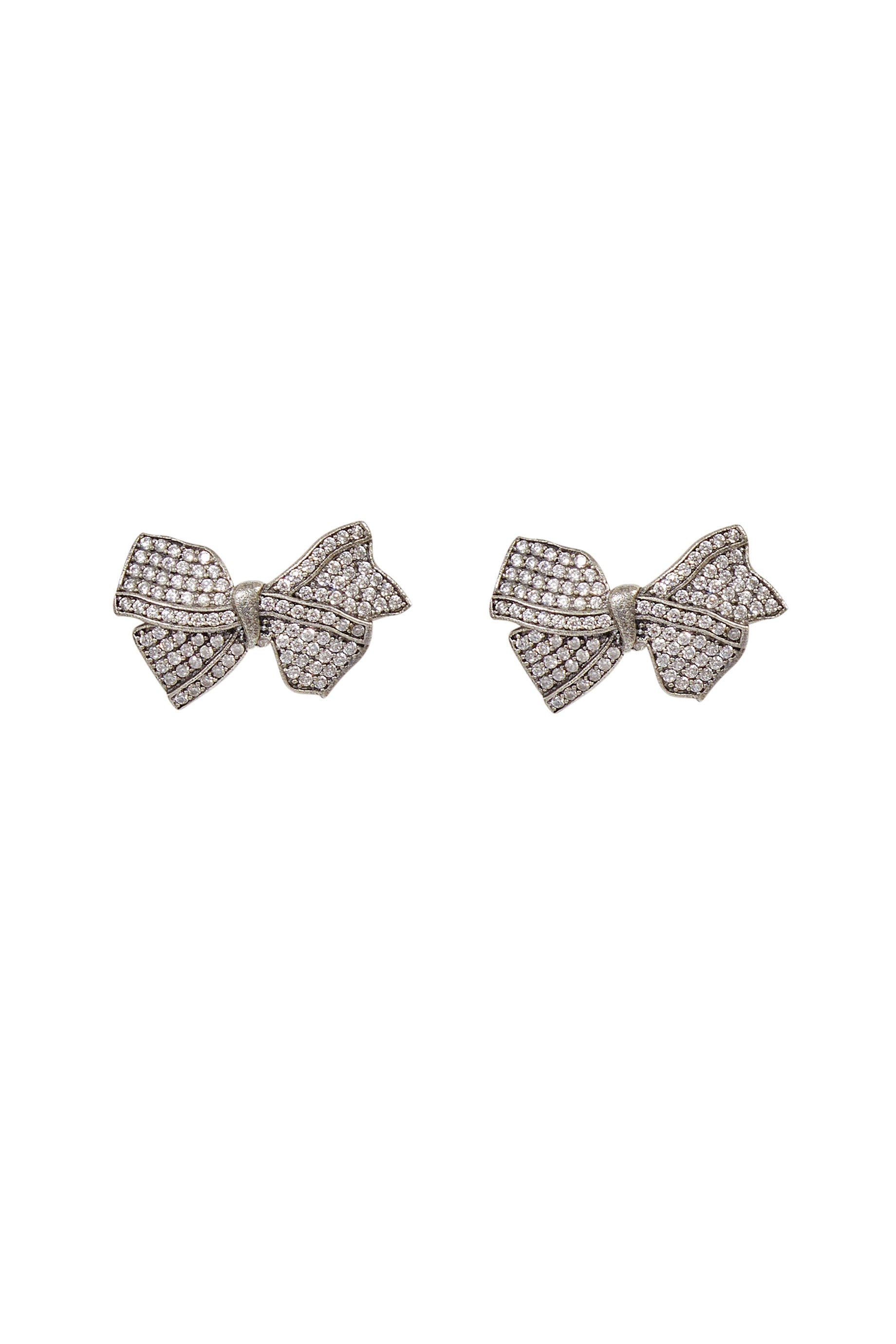 Madiso Bambini Earrings for Women - Gunmetal Stud Earrings for Girls & Teens | Perfect for Everyday Wear, Parties & Gifts