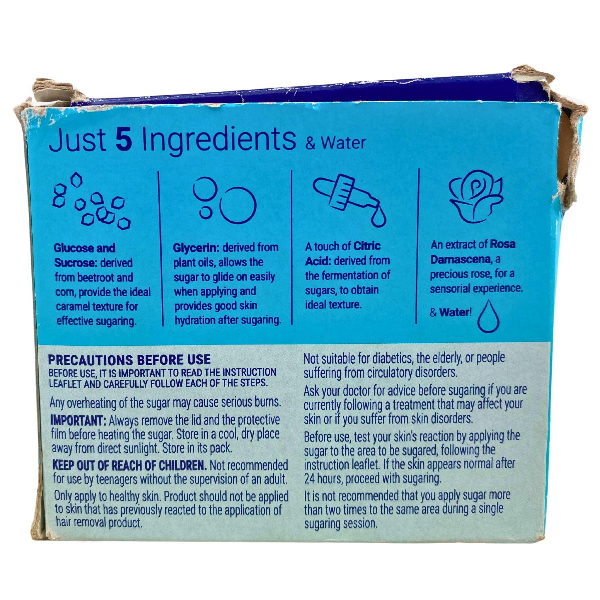 Nair Spa Sugar Hair Remover for All Over Body - 8.5oz (24-Piece Lot) | Gentle Hair Removal for Legs, Arms, Bikini Area & Face | At-Home Spa Treatment