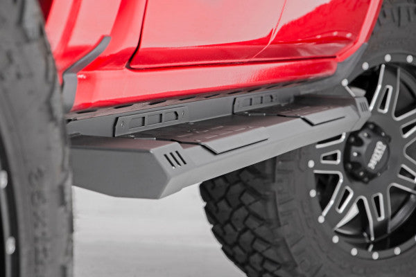 2004-2021 Nissan Titan Running Boards for 2WD/4WD Crew Cab - Heavy Duty SRB041785A - Perfect for Off-Roading & Truck Accessories Upgrade