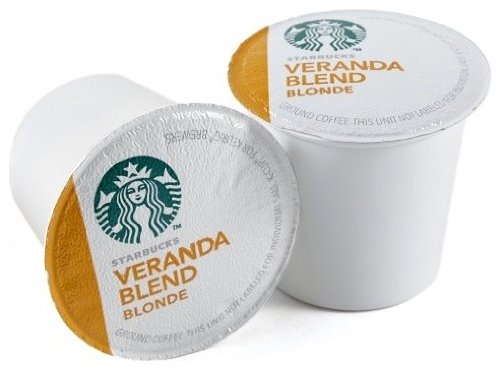 Starbucks Veranda Blend Medium Roast Coffee Pods for Keurig Brewers - Perfect for Home, Office & Morning Coffee Routine