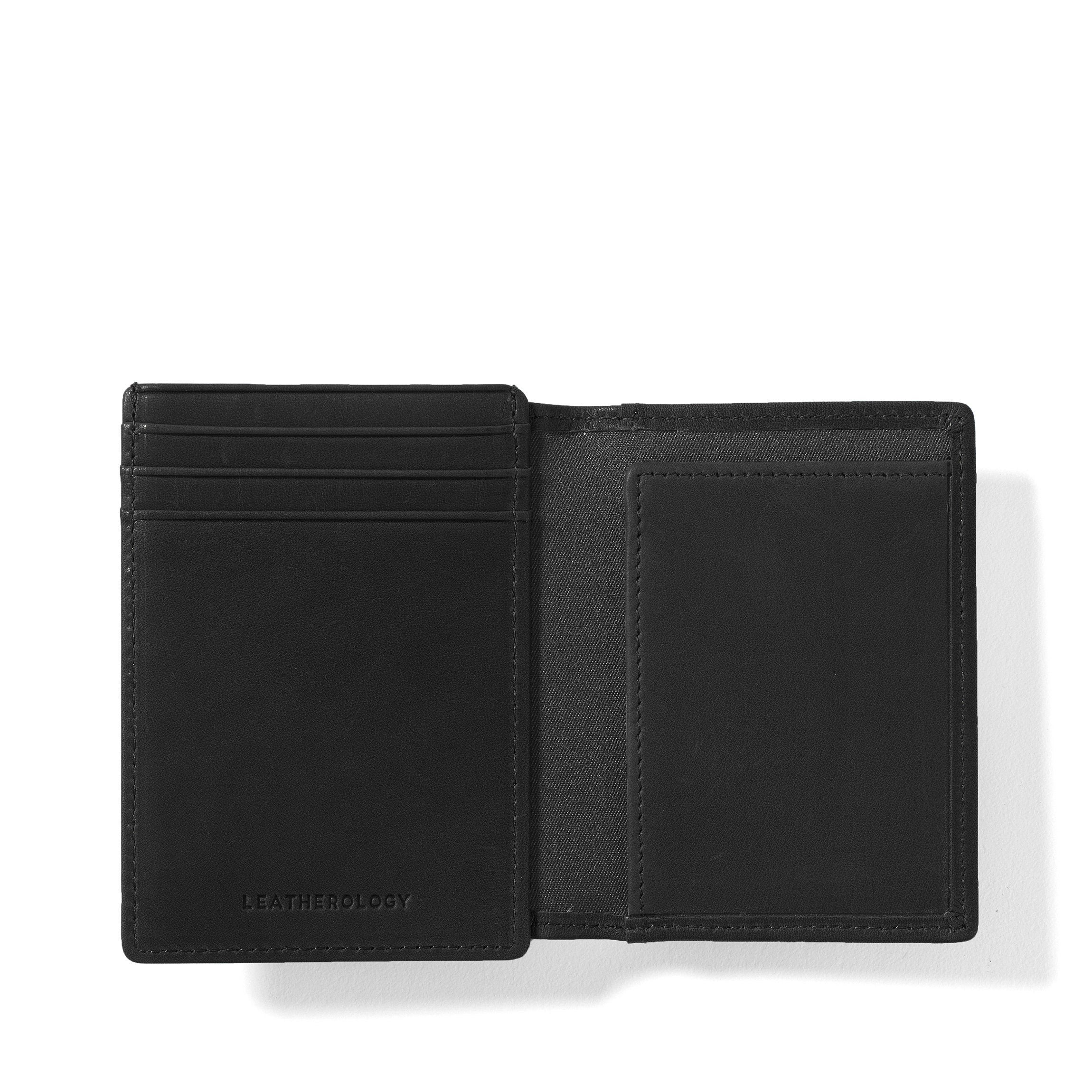 Premium RFID Blocking Money Clip Card Holder - Slim Wallet for Men & Women (Black Oil Finish) - Ideal for Travel, Business & Everyday Use