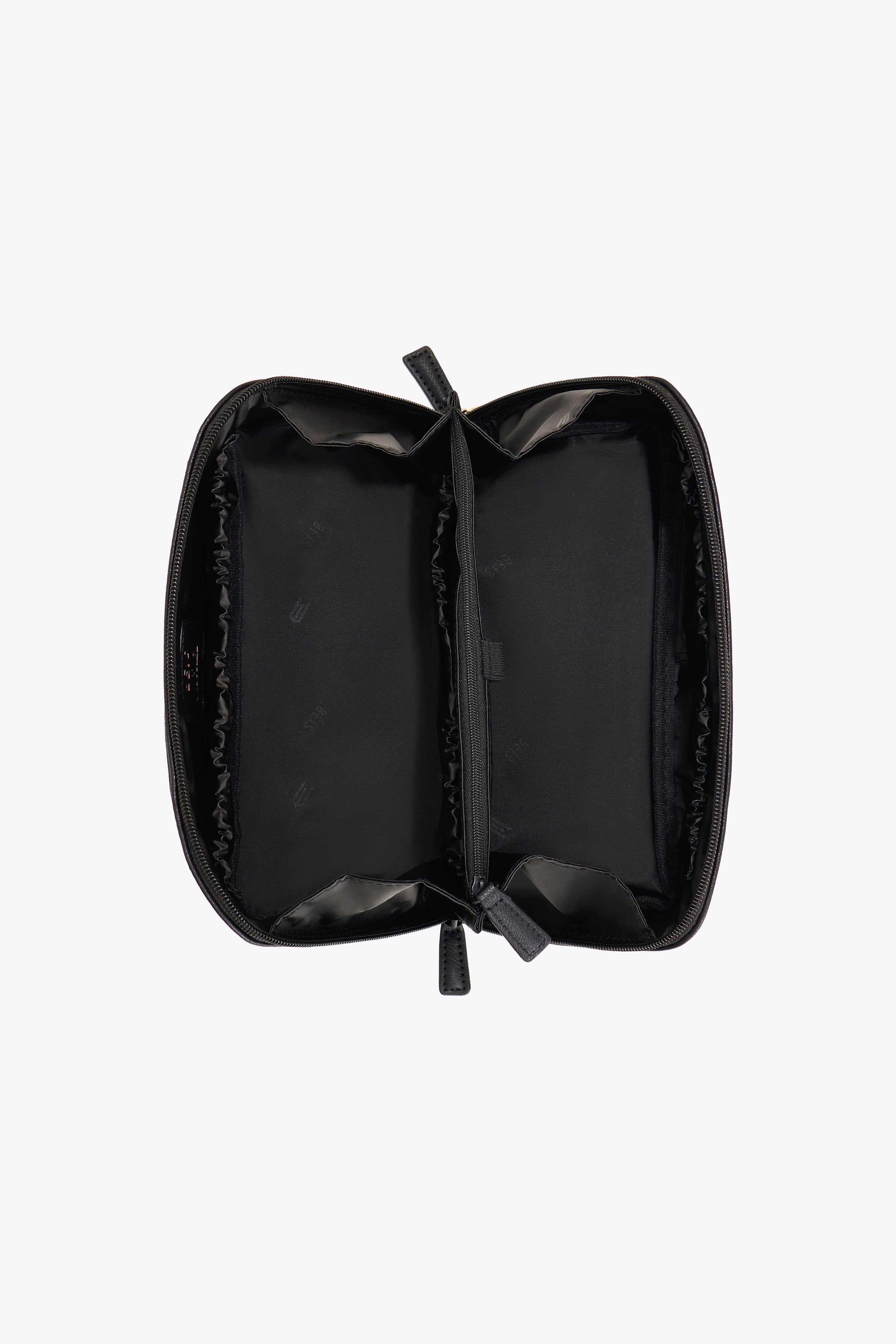 Premium Black Wicked Toiletry Kit - Travel Cosmetic Bag for Men & Women | Perfect for Gym, Camping & Business Trips