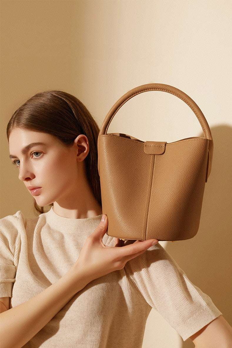 Stylish Convertible Bucket Bag for Women - Fashionable Crossbody & Shoulder Tote Handbag - Perfect for Work, Travel & Everyday Use