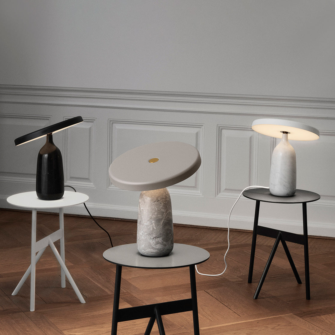 Eddy Table Lamp - Modern LED Desk Lamp with Adjustable Brightness & Color Temperature for Home, Office, and Study Room | Perfect for Reading, Working, and Nightstand Lighting