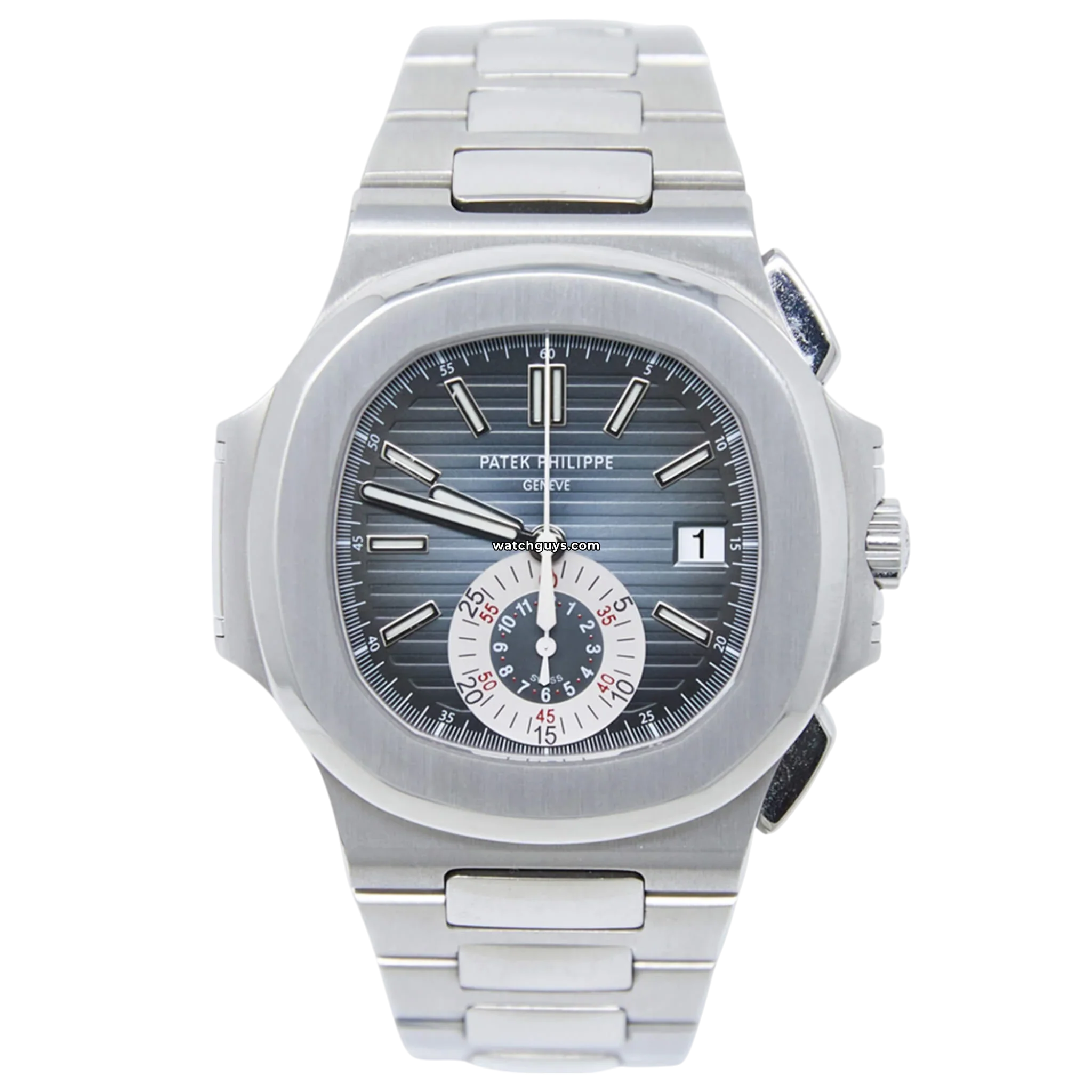 Patek Philippe Nautilus 5980/1A 001 Luxury Men's Watch - Stainless Steel Automatic Chronograph for Business & Formal Occasions