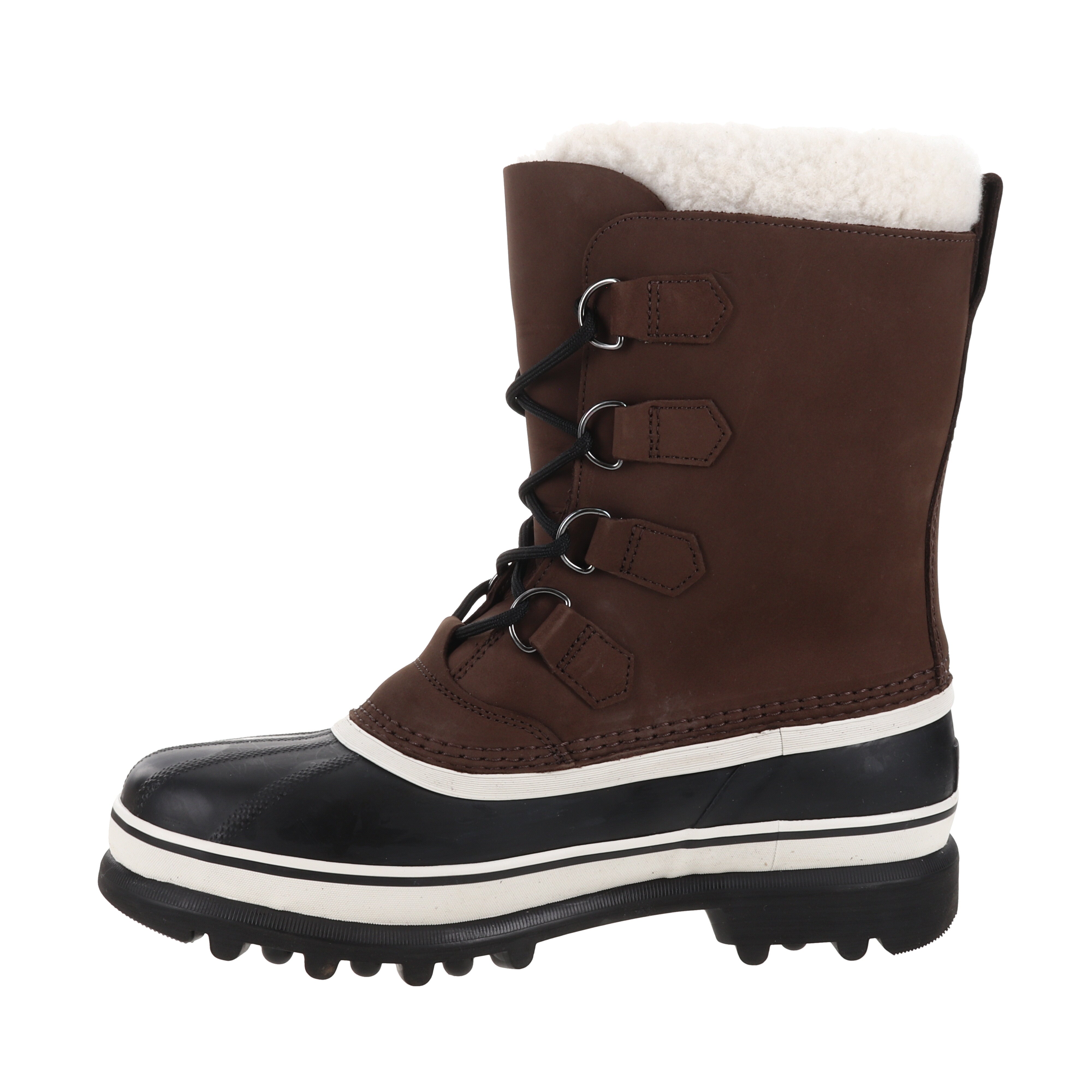 Sorel Caribou Dark Brown Men's Winter Boots - Waterproof, Insulated Snow Boots for Hiking, Camping & Cold Weather Outdoor Activities