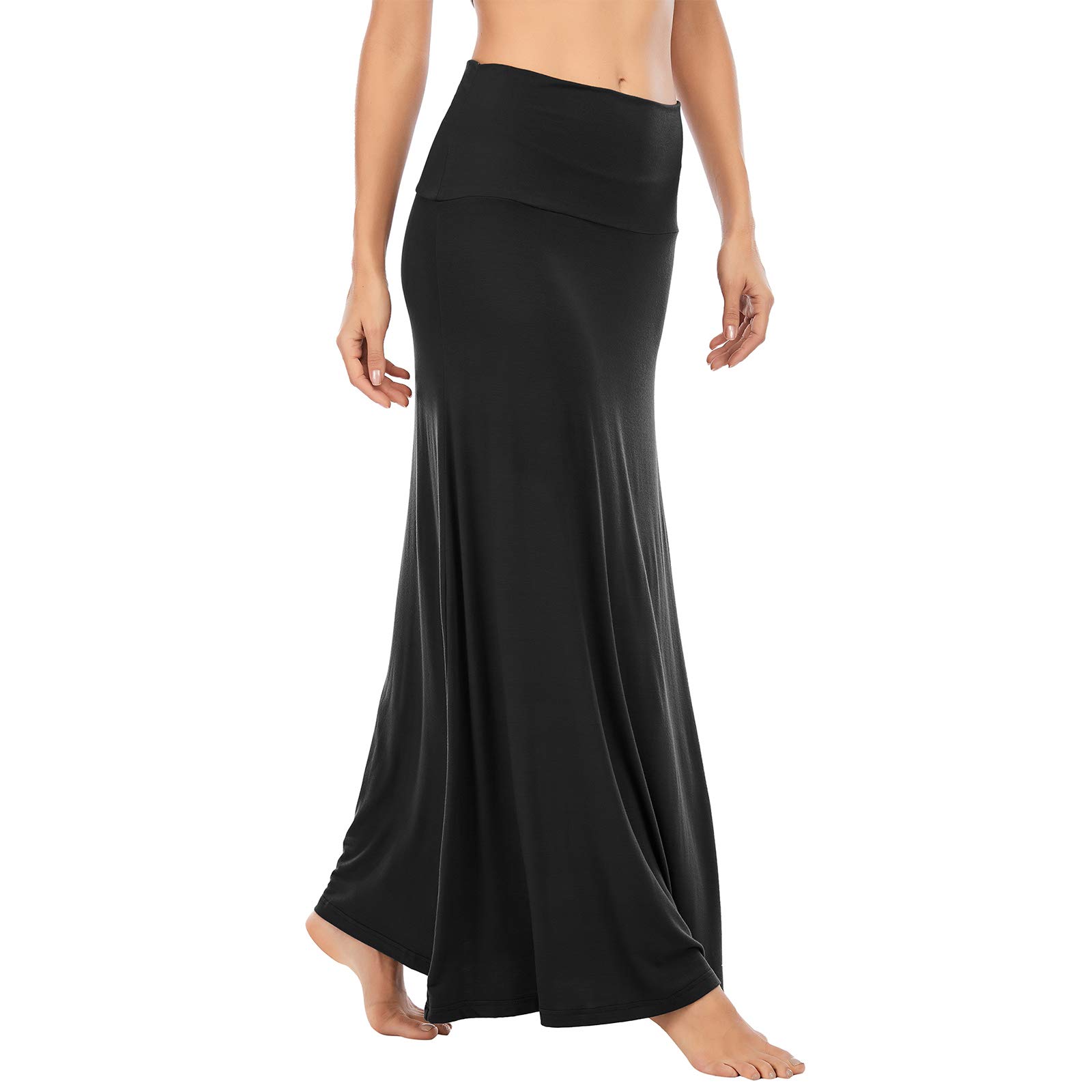 American Trends Women's High Waist Maxi Skirt - Long Flowy Summer Skirt for Women | Perfect for Beach, Vacation & Boho Outfits