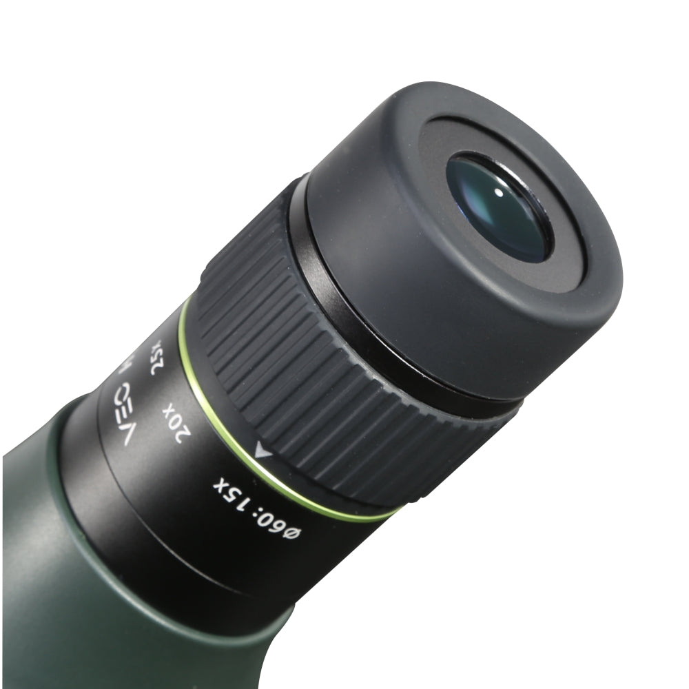 VEO HD 80A 20-60x80 Angled Spotting Scope for Bird Watching, Hunting & Target Shooting - High Definition Optics for Outdoor Adventures