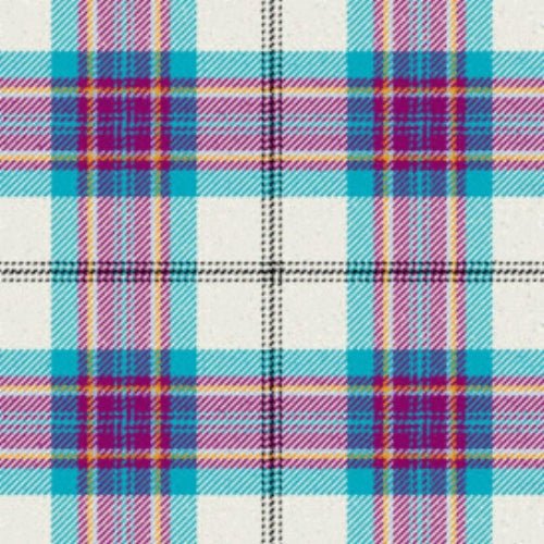 Allendale Women's Blue Tartan Dress - Elegant Plaid A-Line Dress for Casual Wear, Office & Special Occasions