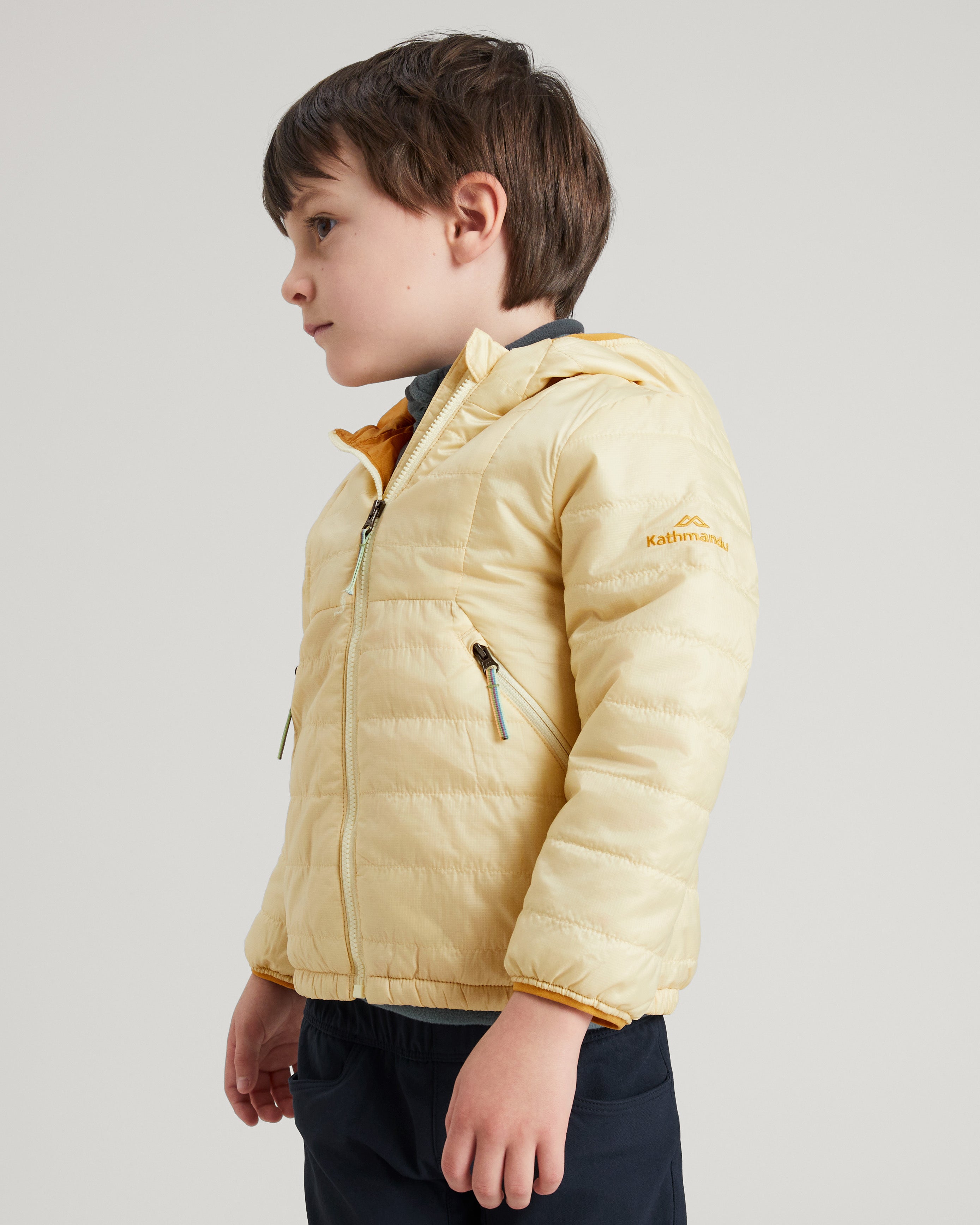 Heli R Kids' Unisex novaLOFT Hooded Jacket - Lightweight Waterproof Windbreaker for Boys & Girls - Perfect for Outdoor Play, Hiking & School Activities
