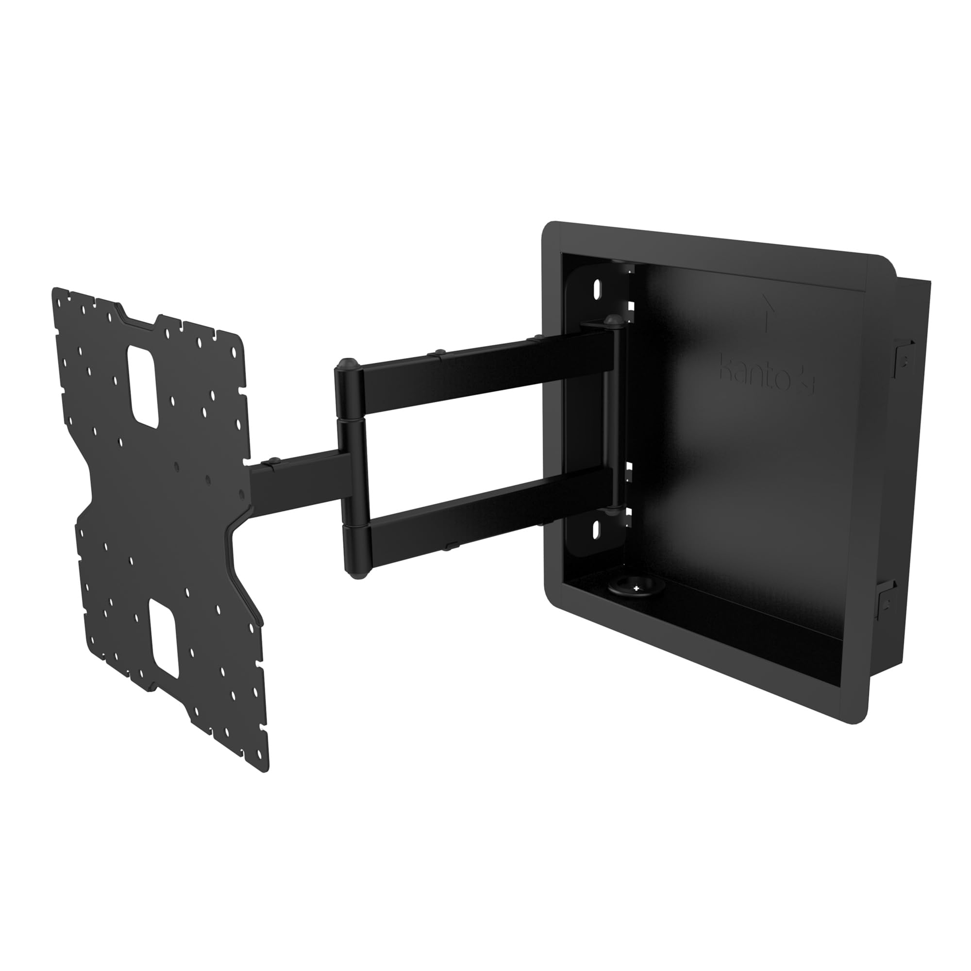Kanto R400 Full Motion Articulating TV Wall Mount for 35-65 Inch TVs | 300x300 & 400x400 VESA Compatible | Ultra Slim 0.3