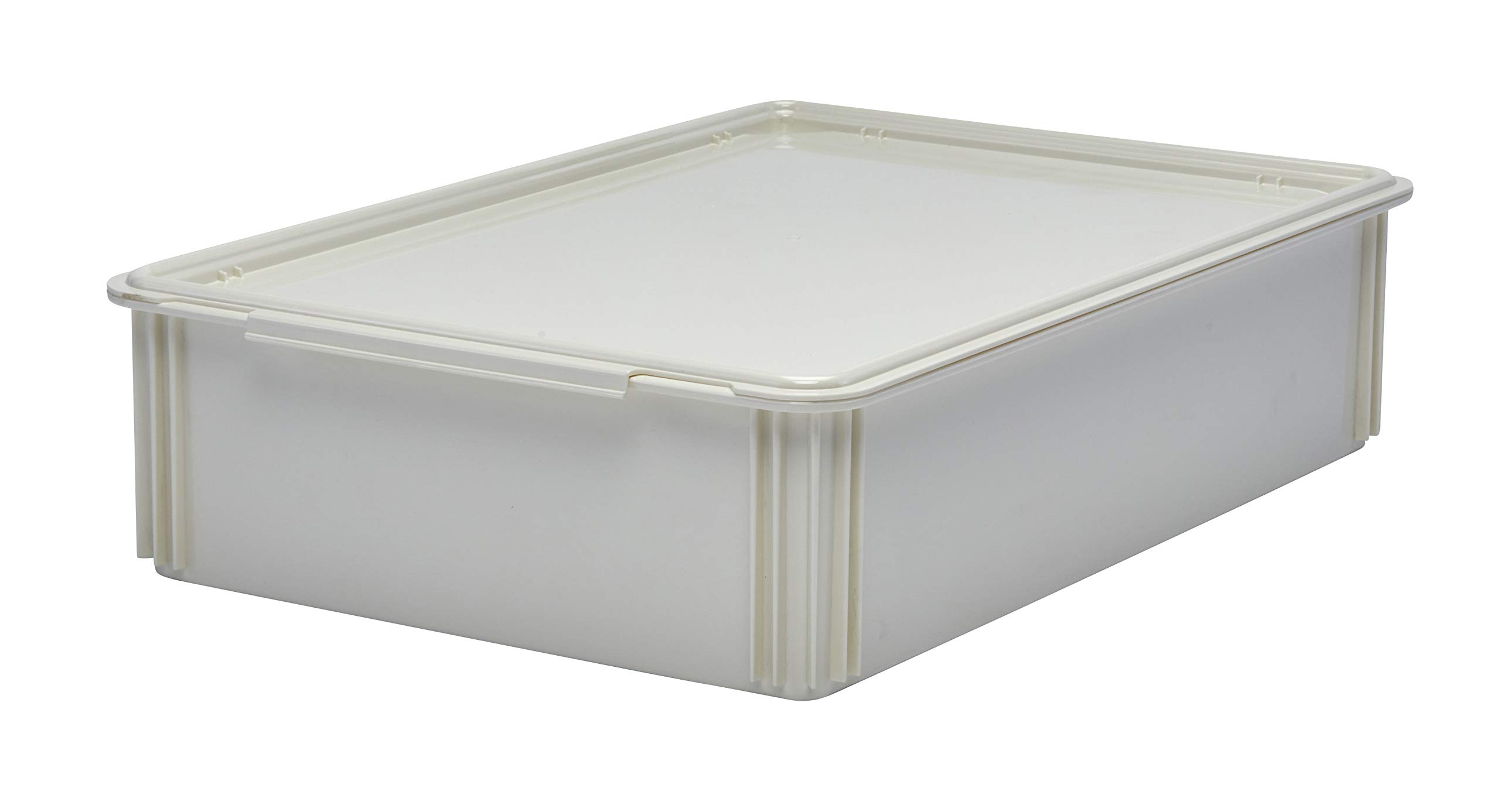 18x26x6 Inch White Pizza Dough Box - Perfect for Restaurants, Pizzerias & Bulk Dough Storage