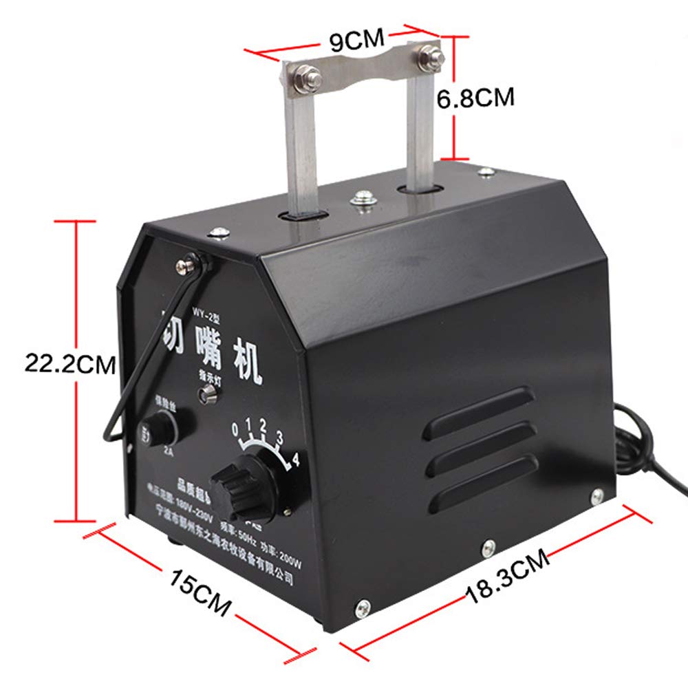 110V-230V Automatic Electric Chicken Debeaker - Poultry Beak Trimmer for Chickens & Ducks - Safe & Efficient Beak Cutting Tool for Small Farms - Perfect for Poultry Raising & Livestock Equipment