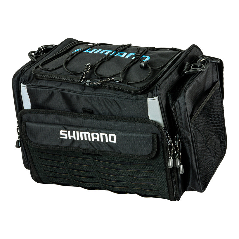 Shimano Borona Fishing Tackle Bag - Waterproof & Durable Gear Storage for Freshwater & Saltwater Anglers - Perfect for Boat, Kayak, and Shore Fishing Trips