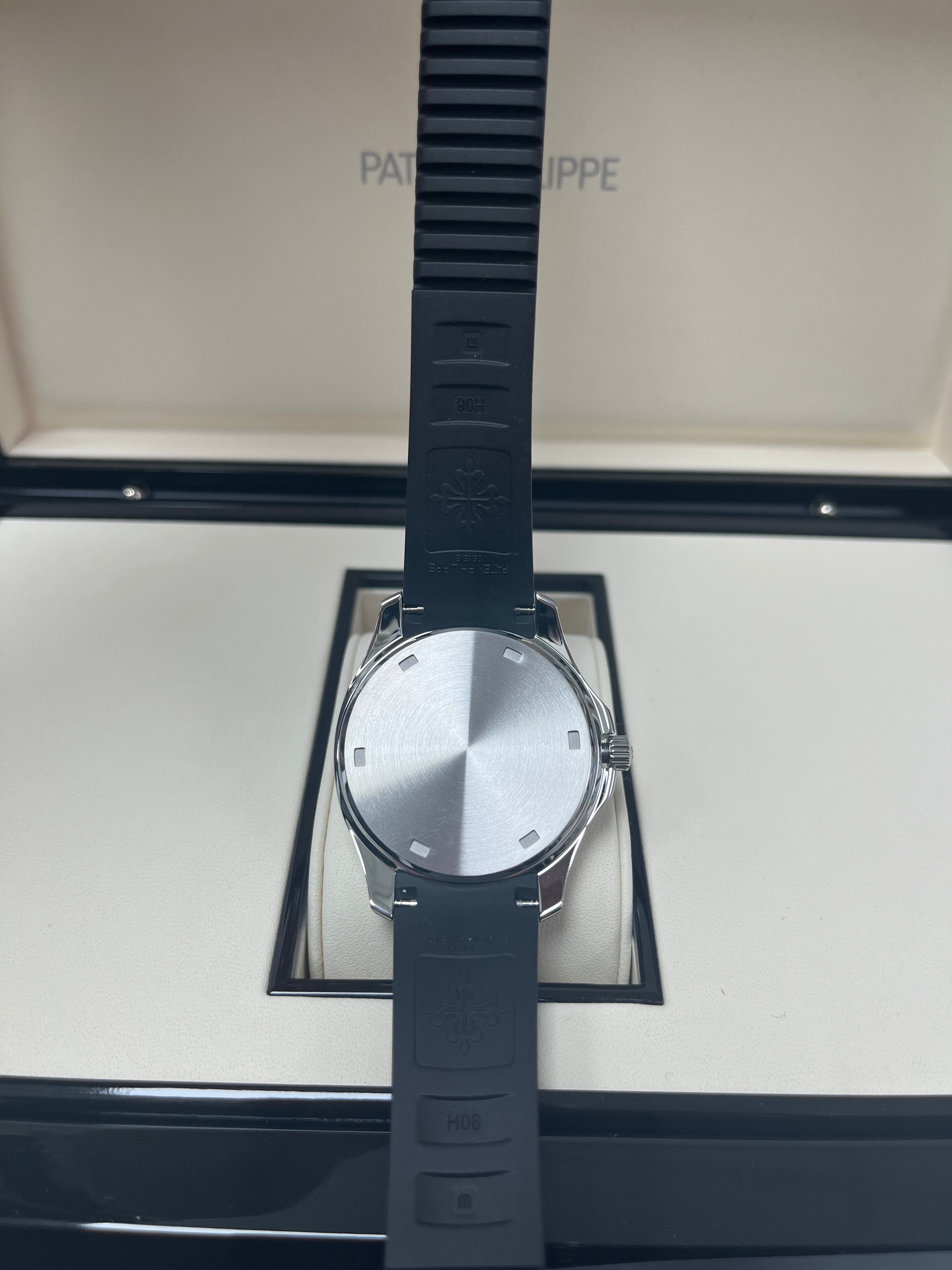 Patek Philippe Aquanaut Luce Black Diamond Dial Stainless Steel Watch Ref. 5267/200A-001 - Luxury Timepiece for Men, Business Meetings & Special Occasions