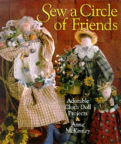 Adorable DIY Cloth Doll Kit - Sew A Circle of Friends Craft Project for Kids & Beginners | Perfect for Birthday Gifts, Home Decor & Creative Playtime