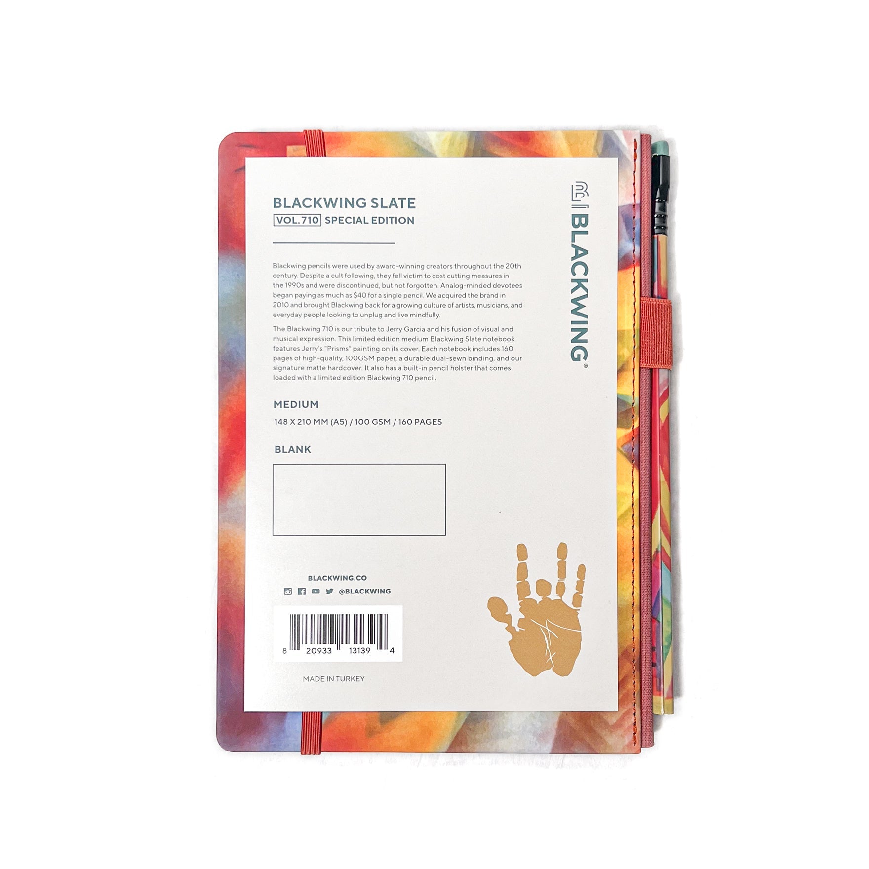 Blackwing Volume 710 Slate Notebook - Premium Writing Journal for Artists & Writers - Perfect for Sketching, Note Taking & Creative Projects