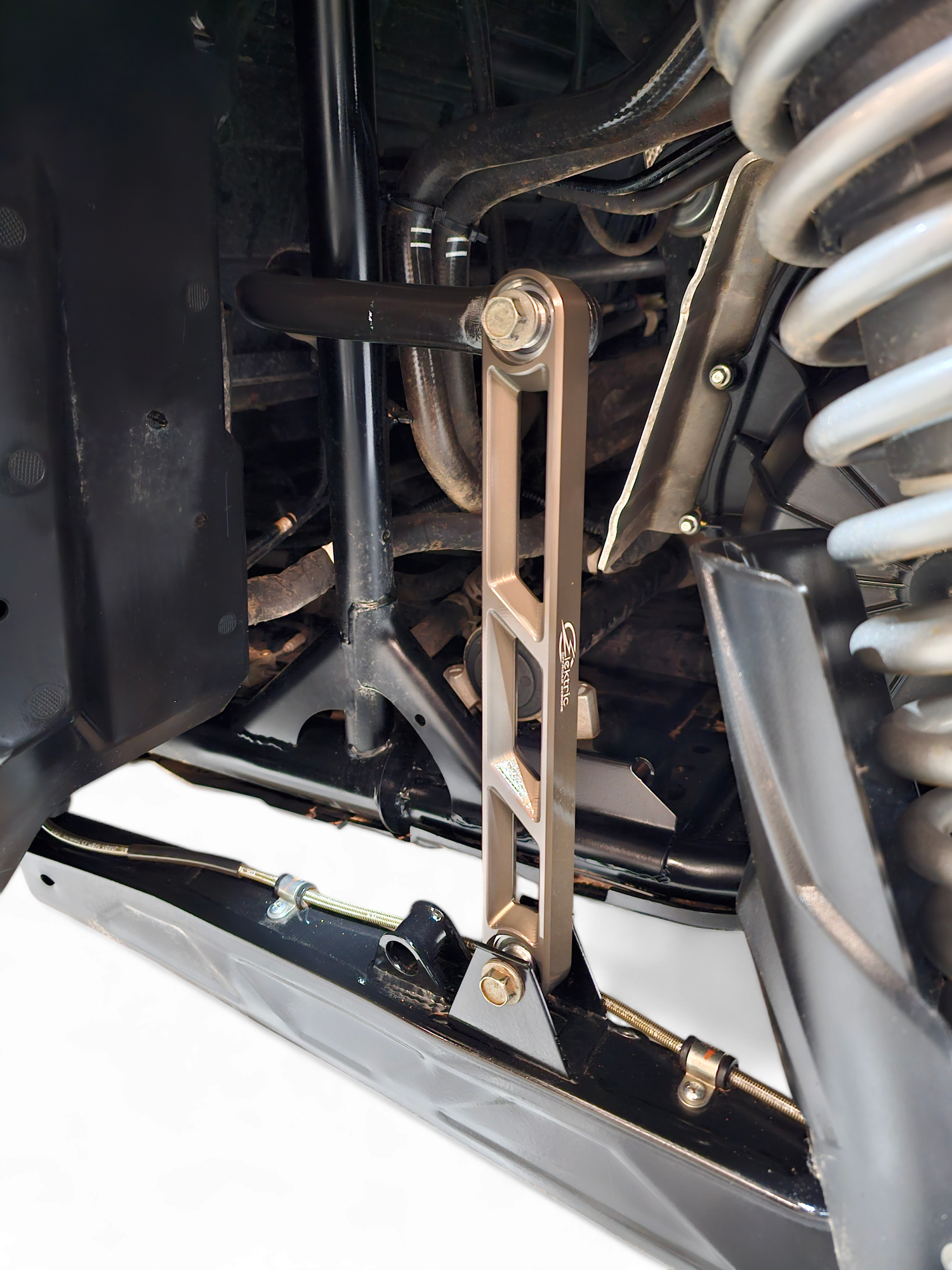 2020-2024 Polaris RZR Pro XP Rear Sway Bar Link - Gun Metal Finish - Heavy Duty Off-Road Suspension Upgrade for Dune Bashing & Trail Riding