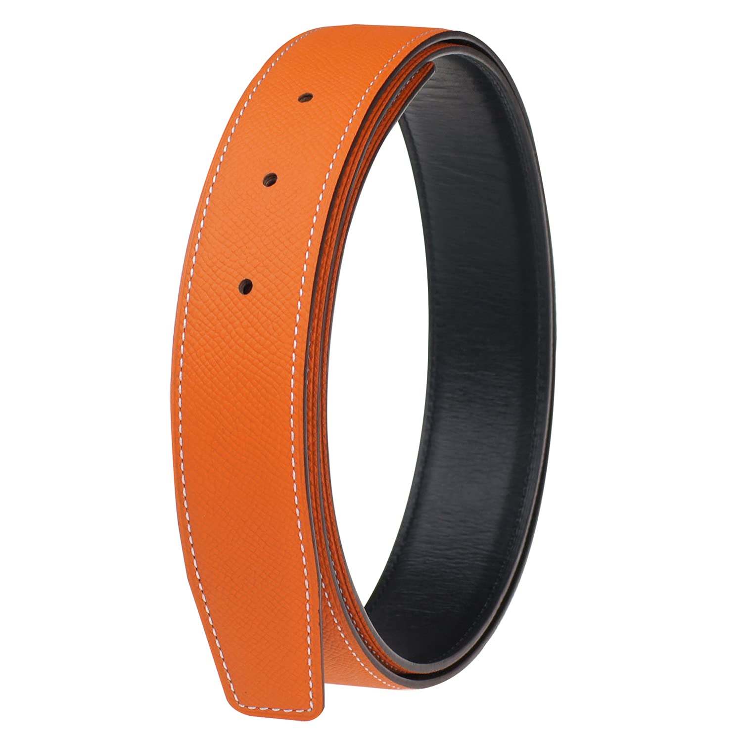 Premium Full Grain Cow Leather Belt Strap - 32mm Wide, No Buckle, Durable Replacement for Men & Women | Perfect for Casual, Business & Formal Wear
