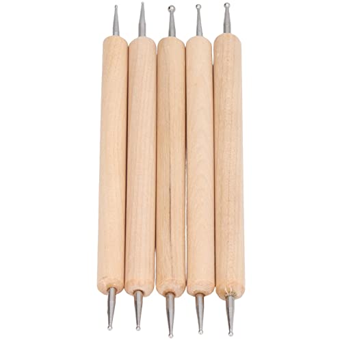 Double-Ended Indentation Pens - Fine Tip Tracing & Dotting Stylus for Imprinting, Calligraphy, and Art Projects | Perfect for Scrapbooking, Leather Crafting & Nail Art Designs