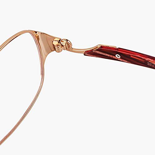 Trendy Blue Light Blocking Glasses for Women - Anti UV, Anti Glare, Computer & Reading Glasses - Perfect for Office Work, Gaming & Screen Time