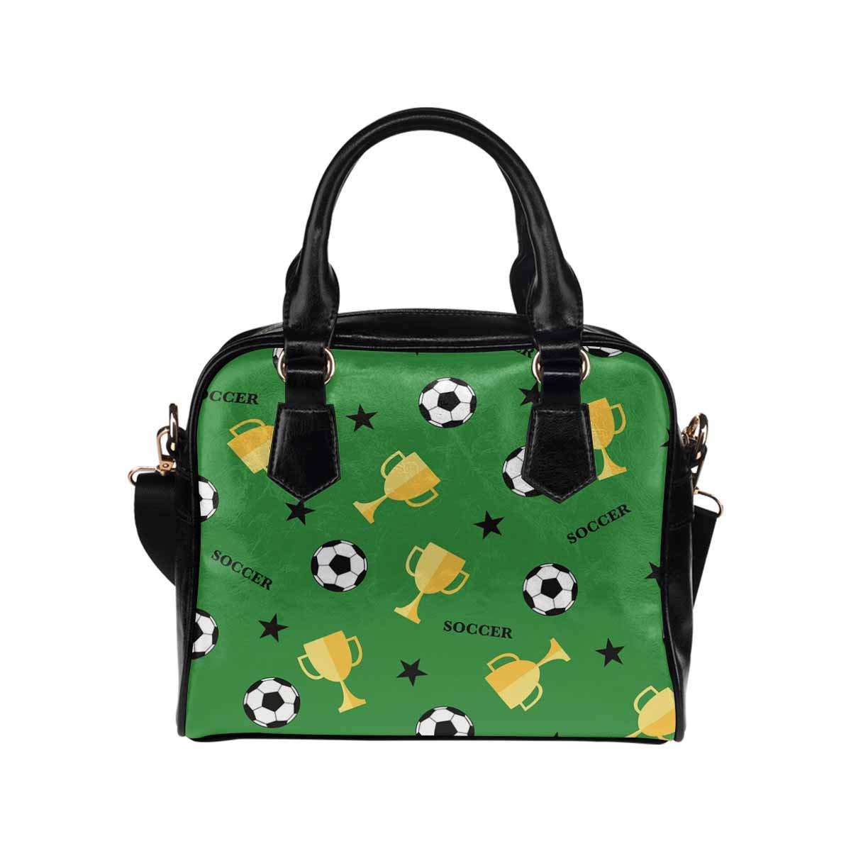 **Lightning PU Leather Soccer Ball Crossbody Bag for Women & Girls - Bright Blue Shoulder Purse - Perfect for Sports, Travel & Casual Outings**