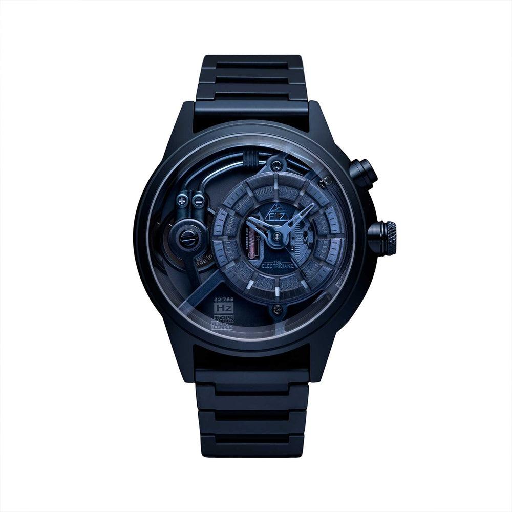 The Electricianz Watch (45mm) - The Blue Z - Stylish LED Digital Watch for Men & Women - Perfect for Nightlife, Parties, and Outdoor Adventures