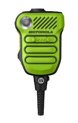 Motorola XVE500 (PMMN4138A) Two-Way Radio Remote Speaker Microphone - Hands-Free Communication for Security, Construction & Outdoor Activities