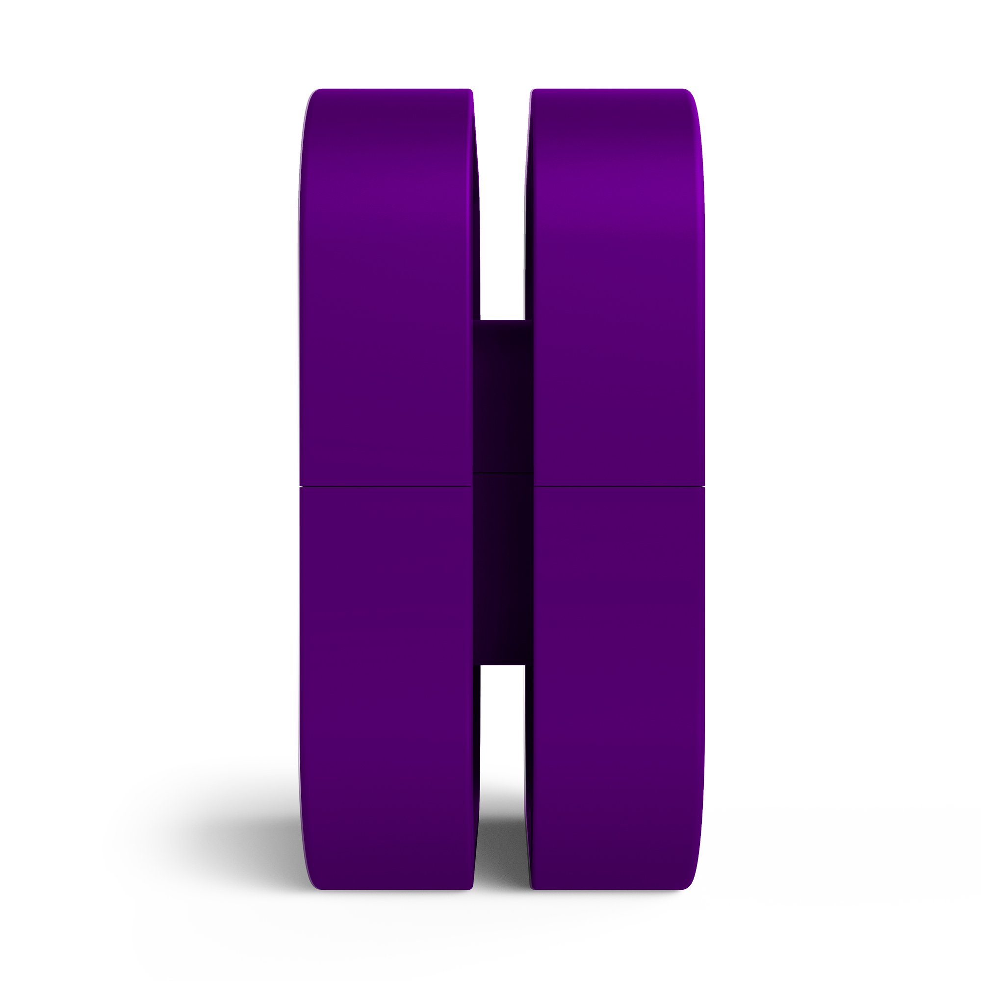 NZXT Puck - Magnetic Cable Organizer & Headset Holder - Compact Silicone Design for PC Cases (Purple) - Perfect for Gaming Setup and Workspace Organization