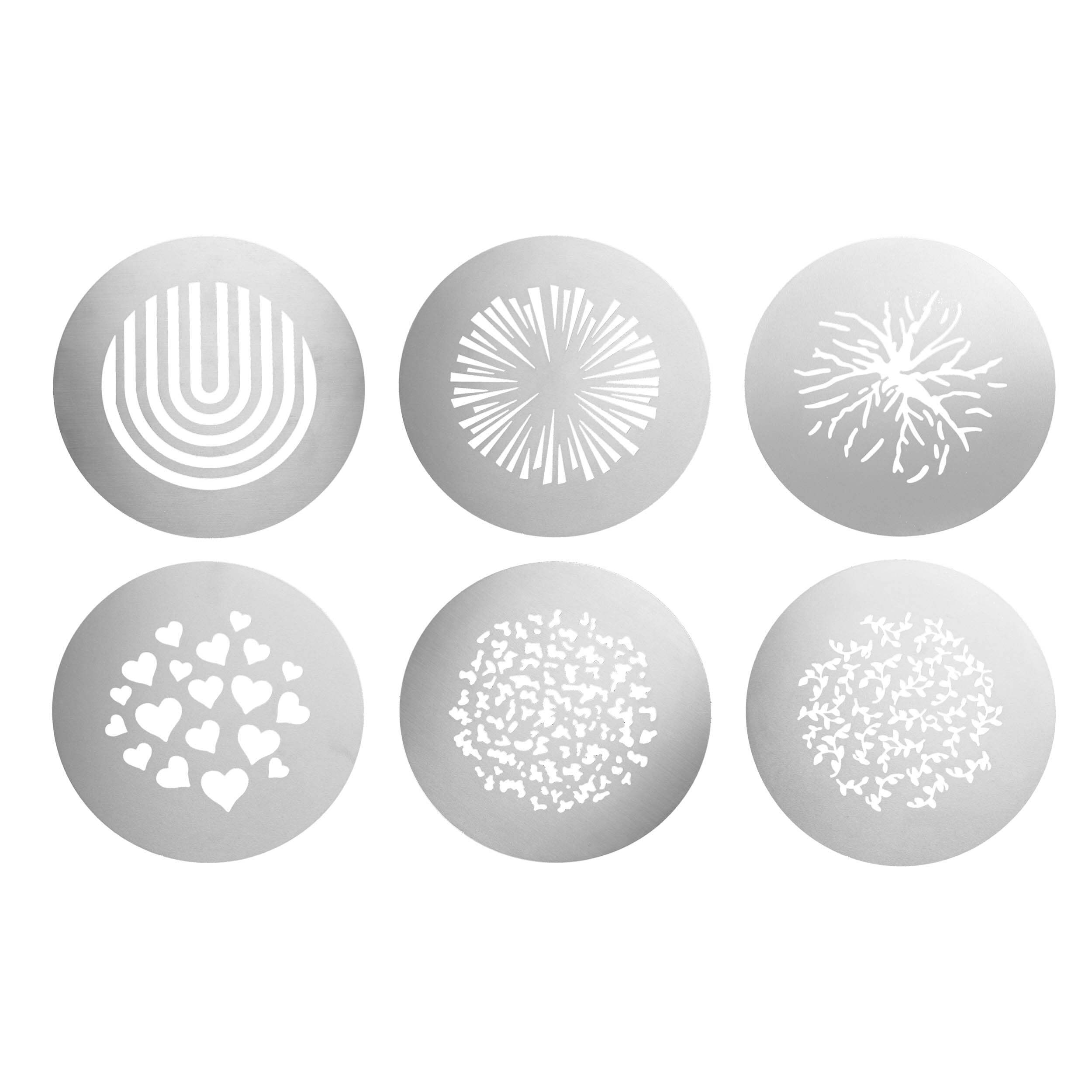 Premium Steel Gobo Set for VSA Spotlights (VSA GS2) - Durable Metal Projection Slides for Stage Lighting, Events & Architectural Displays